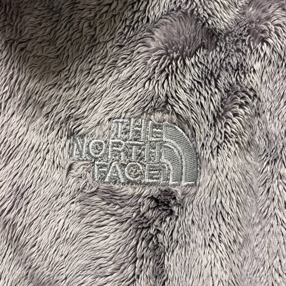 Women's The North Face Ladies Full Zip Osito Fleece Coat Jacket Grey Size Medium - Picture 3 of 9